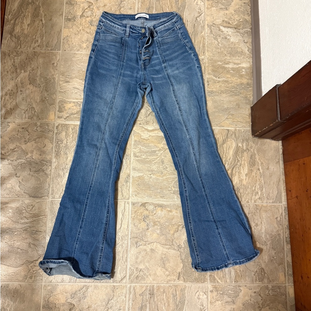 Flying Monkey Classic Blue Flare Jeans